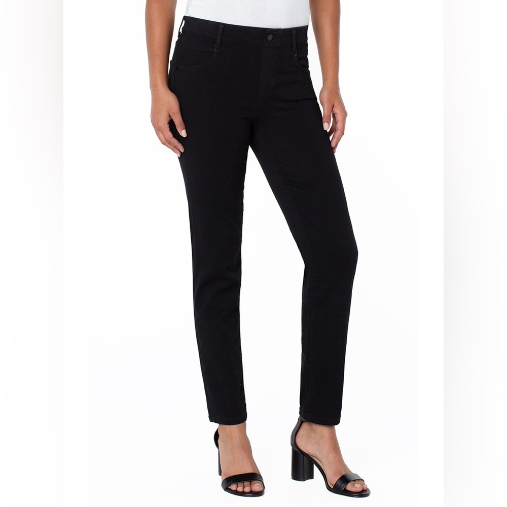Liverpool Los Angeles Gia Glider Black Pants Size 8/29